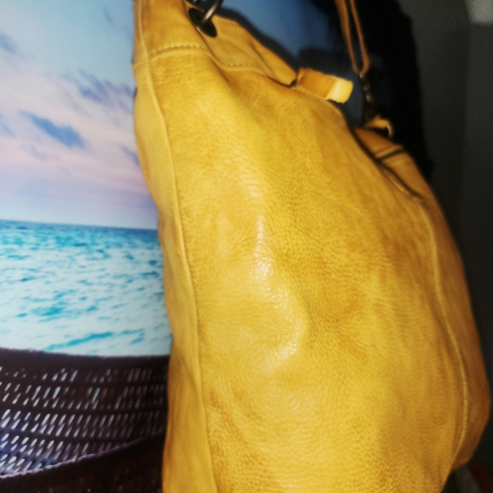 HARBOUR 2ND Mustard Shoulder Bag - Picture 4 of 15
